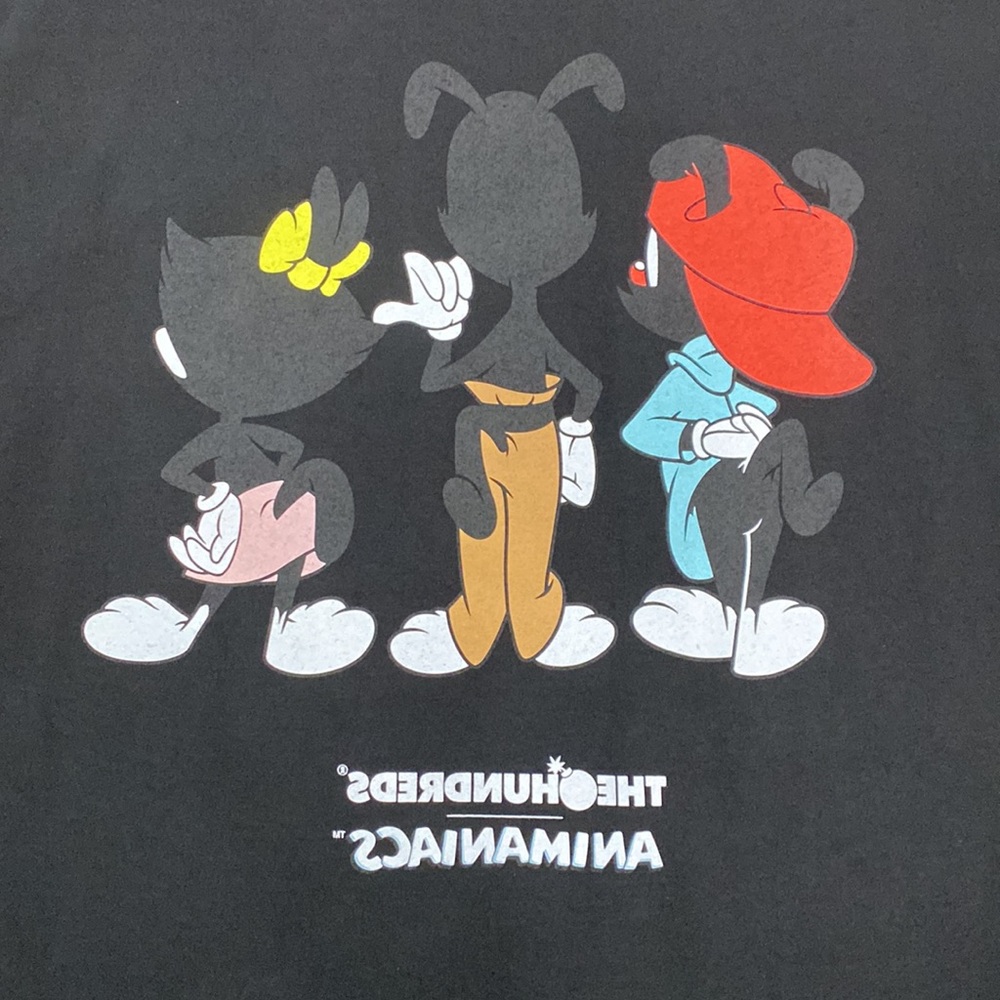 The Hundreds X Animaniacs Long Sleeve Black T-Shirt - 2XL - Picture 7 of 11